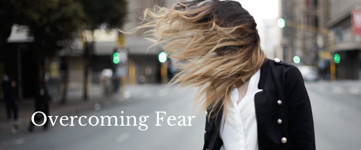 A cover image for overcoming fear