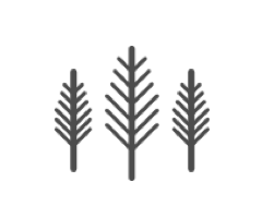 An icon showing trees