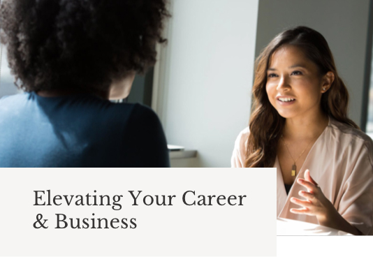 A cover image about elevating business and career