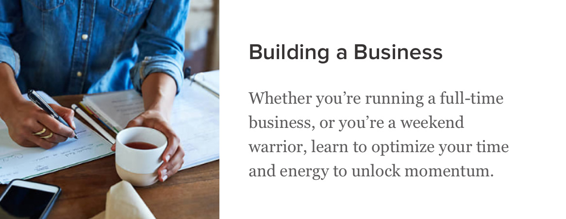 An image about building a business